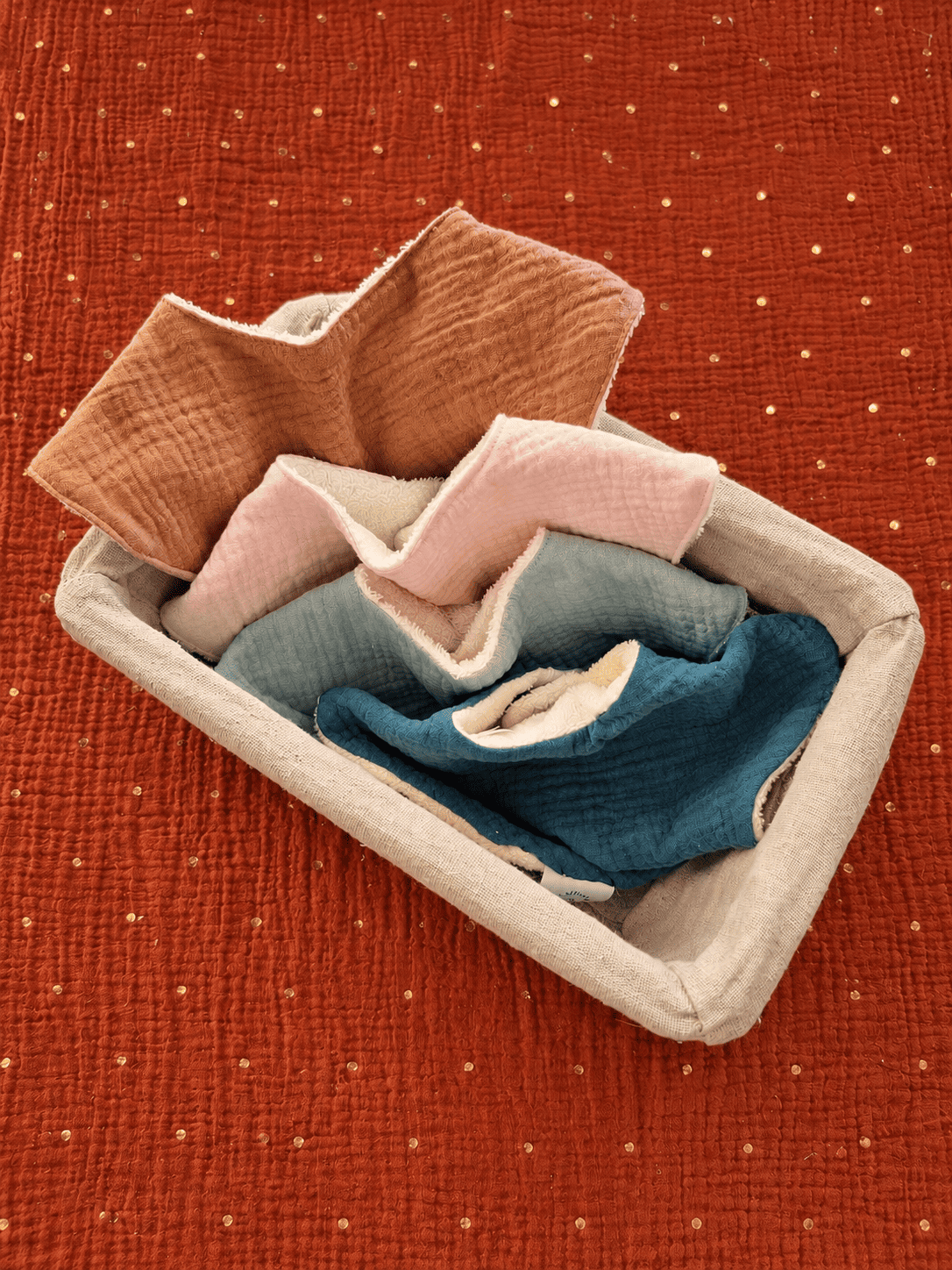 Bavoir bandana - Cappuccino – Image 4